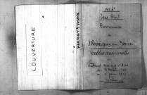 Marigny-sur-Yonne : tables décennales.