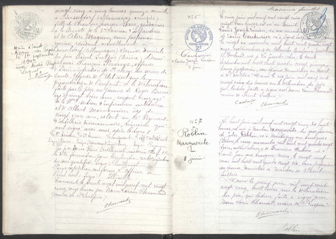 Saint-Sulpice : actes d'état civil.