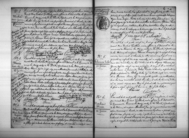 Varennes-lès-Narcy : actes d'état civil.