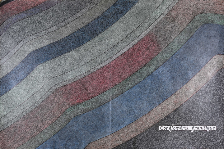 Exploitation des mines de La Machine depuis l'origine (20e siècle) 1 bis : suite de la coupe des terrains.