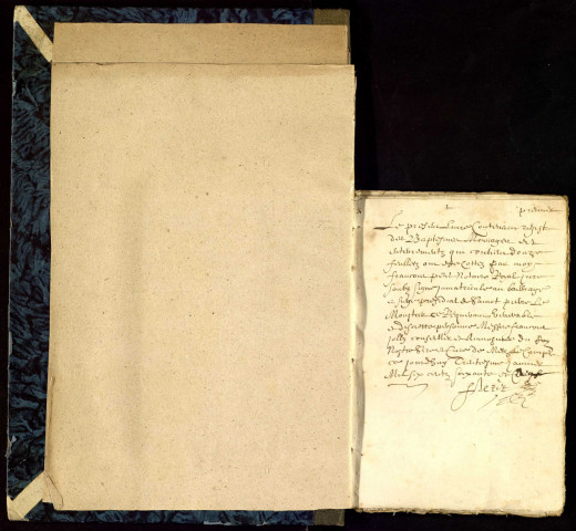 Metz-le-Comte : registres paroissiaux.