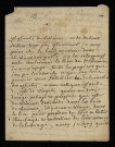 Correspondance active d'Eustache de Chery baron de Grenant. - Voirie [route de Paris], protestation contre les exactions des ouvriers : lettre à Faulquier ingénieur à Nevers [1727]. Droits d'usage, pacage et paisson dans les bois de Chevannes (commune de Gimouille), retrait du baron de Grenant (Beaumont-la-Ferrière) pour les chartreux d'Apponay (commune de Rémilly) : lettre à Charpin notaire à Cercy-la-Tour (18 juin 1753). Prétentions indéterminées des chartreux contre Laurent de Chéry prieur de Saint-Révérien : lettre à Charpin notaire dessus dit (30 novembre 1756). Correspondance scellée active de Guillaume R. de Chéry seigneur du nom. - Affaire indéterminée : lettre à Isembert notaire de Moulins-Engilbert (XVIIIe siècle). Impositions et taxes, nomination de collecteurs pour la reconstruction de l'église de Montigny-sur-Canne : lettre au sieur Butteau à Moulins-Engilbert (11 mars 1788).