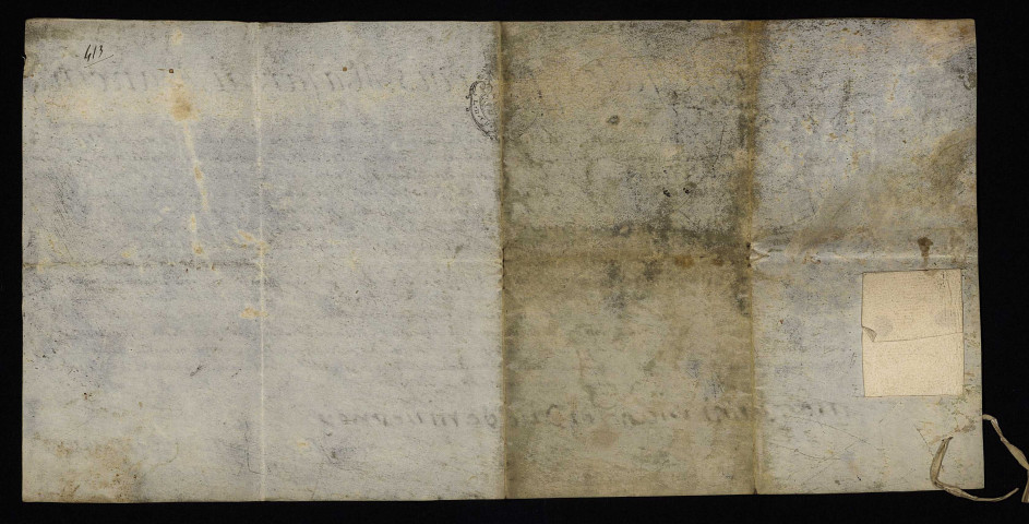 Charges et offices. - Notaire ducal à la résidence de Moulins-Engilbert, présentation et nomination : lettres de provision signées du duc de Nivernois Philippe Jules François Mazarini Mancini.