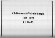Châteauneuf-Val-de-Bargis : actes d'état civil.