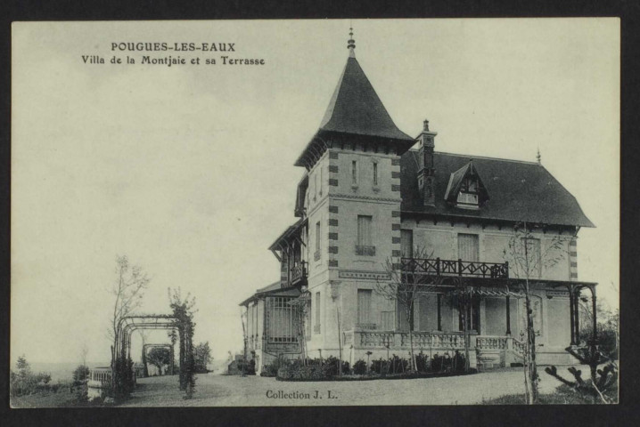 POUGUES-LES-EAUX – Villa de la Montjoie et sa terrasse