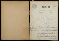 Livry : actes d'état civil.