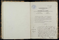 Achun : actes d'état civil.