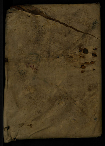 Terrier de la baronnie de Vitry, dressé par François Chassenay, pour Jean de Saulx de Tavannes.