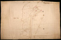 Saint-Martin-d'Heuille, cadastre ancien : plan parcellaire de la section B, feuille 1