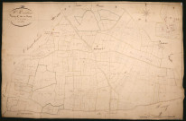 Saint-Révérien, cadastre ancien : plan parcellaire de la section A dite du Bourg, feuille 4