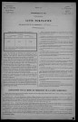 Armes : recensement de 1921
