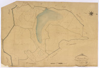 Chevannes-Changy, cadastre ancien : plan parcellaire de la section C dite de Treigny, feuille 2