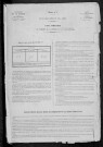 Châtillon-en-Bazois : recensement de 1881