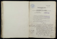 Moulins-Engilbert : actes d'état civil.