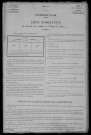 Cercy-la-Tour : recensement de 1906