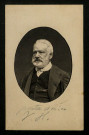 HUGO (Victor), écrivain (1802-1885) : 3 lettres, 2 enveloppes, 1 texte imprimé, copies de lettres.
