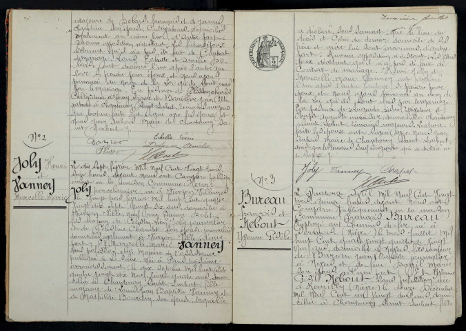 Chantenay-Saint-Imbert : actes d'état civil.