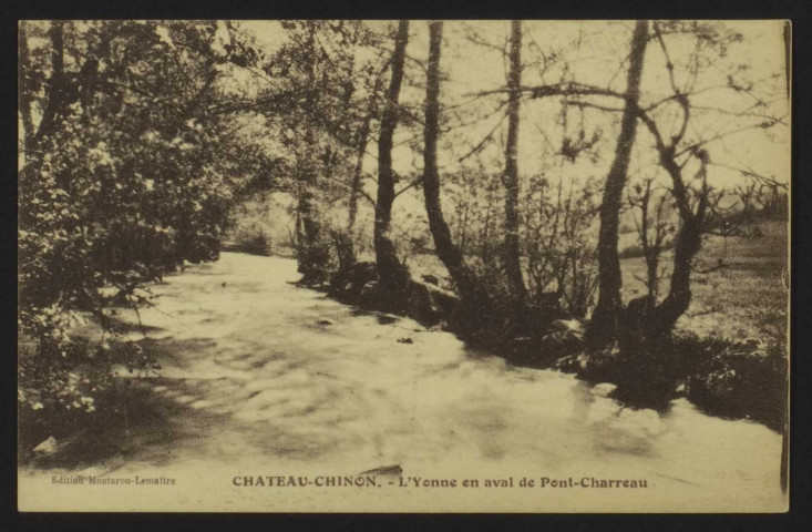 CHATEAU-CHINON – L’Yonne en aval de Pont-Charreau