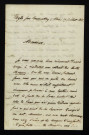 FAYET (Antoine), curé de Hyds (Allier) (1815-1900) : 19 lettres.