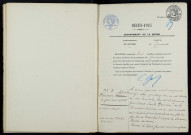 Gimouille : actes d'état civil.