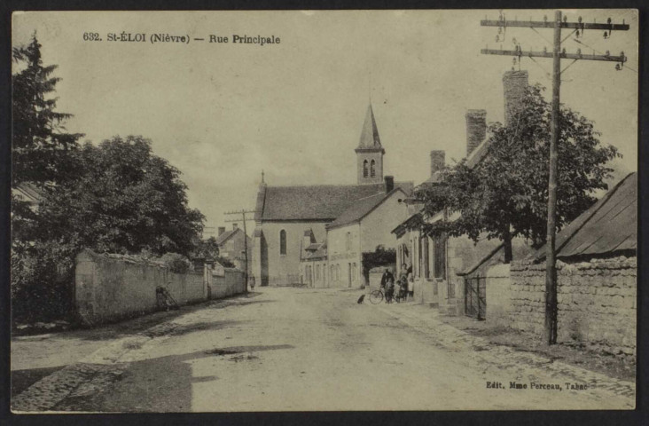 SAINT-ELOI (Nièvre) – Rue Principale