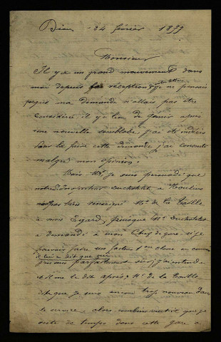 HUBERT (A.), employé du chemin de fer : 2 lettres.