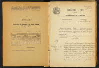 Saint-Péreuse : actes d'état civil.