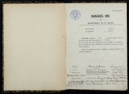 Asnois : actes d'état civil.