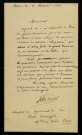 MALÉCOT (A.), publiciste à Paris : 4 lettres.