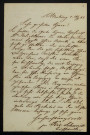 SCHMIDT (Ferdinand), attaché à Julius Mosen : 1 lettre.