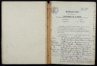 Decize : actes d'état civil (mariages).