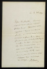 SAINTE-BEUVE (Charles), écrivain (1804-1869) : 3 lettres.