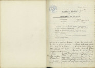 Saint-Vérain : actes d'état civil.