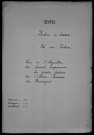 Nevers, Section du Croux, 34e sous-section : recensement de 1901