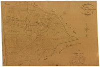Cosne-sur-Loire, cadastre ancien : plan parcellaire de la section E dite de l'Etang des Granges, feuille 1