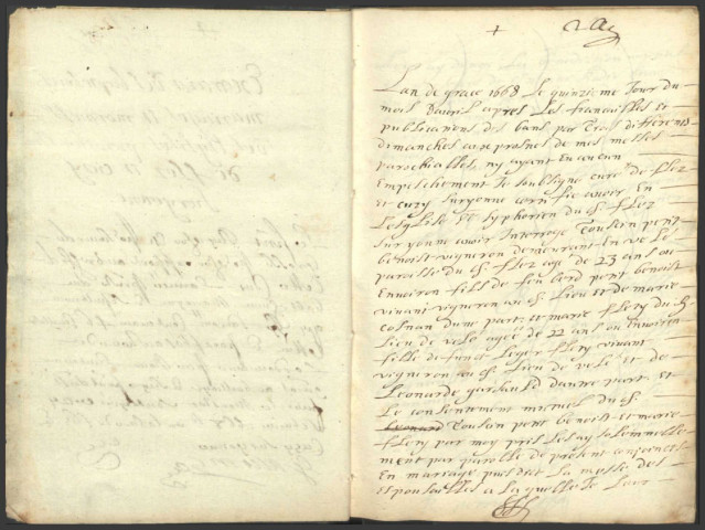 Flez-Cuzy : registres paroissiaux.