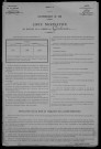 Gouloux : recensement de 1906
