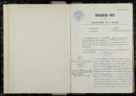 Champvoux : actes d'état civil.