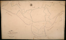 Saint-Germain-des-Bois, cadastre ancien : plan parcellaire de la section A dite de Cervenon, feuille 2