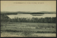 532. les Settons (Nièvre) – Le Lac, vu du Cernay – La Grande Ile
