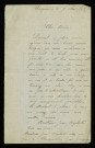BOUTEAU (Jean-Baptiste), à Guérigny (Nièvre) : 1 lettre.