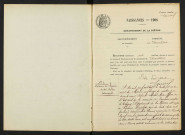 Vauclaix : actes d'état civil.