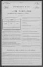 Bona : recensement de 1911
