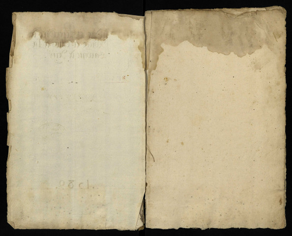 Fief de Druy : terrier avec table thématique (1589), preuve des limites de justice (pièce papier jointe, 1717).