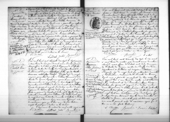 Saint-Martin-sur-Nohain : actes d'état civil.