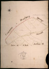 Saint-Jean-aux-Amognes, cadastre ancien : plan parcellaire de la section A dite de Saint-Jean, feuille 1