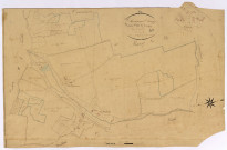 Chevannes-Changy, cadastre ancien : plan parcellaire de la section C dite de Treigny, feuille 1
