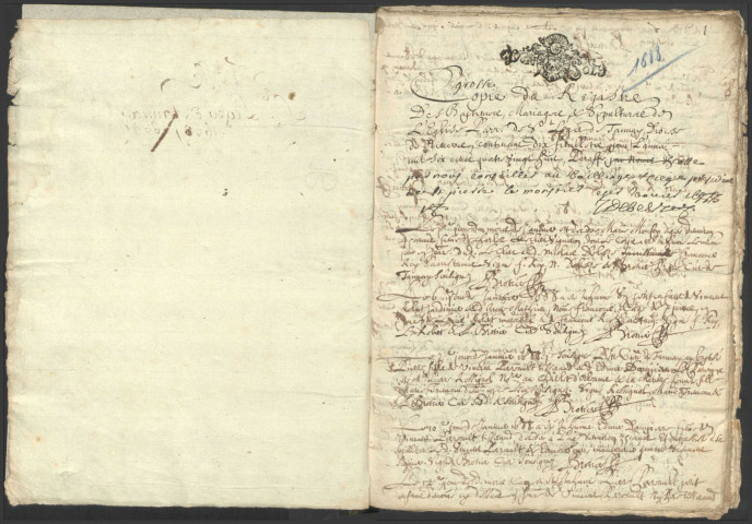 Tannay : registres paroissiaux.