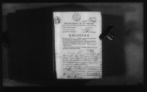 Luzy : actes d'état civil.