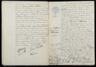 Marzy : actes d'état civil.